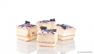 Petit fourcake met slagroom of créme afbeelding